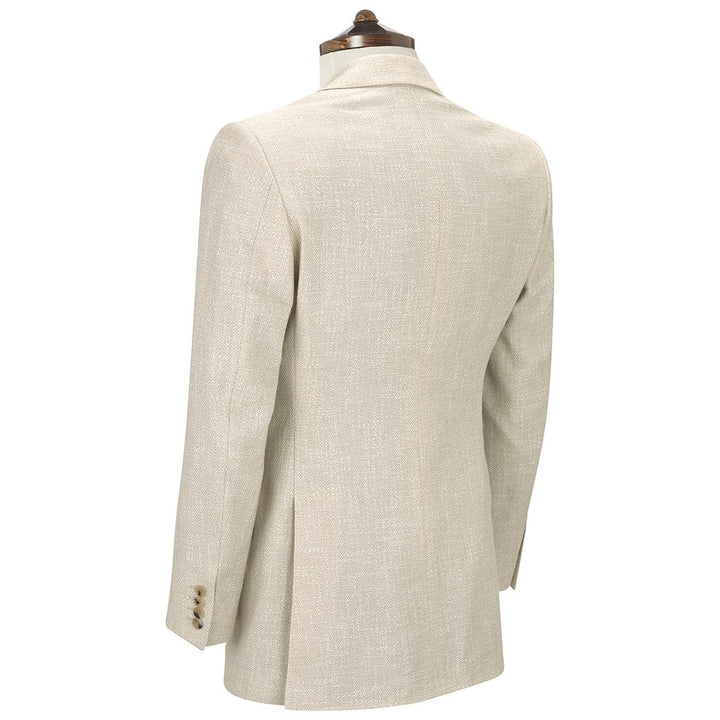 William Ivory Basketweave Jacket