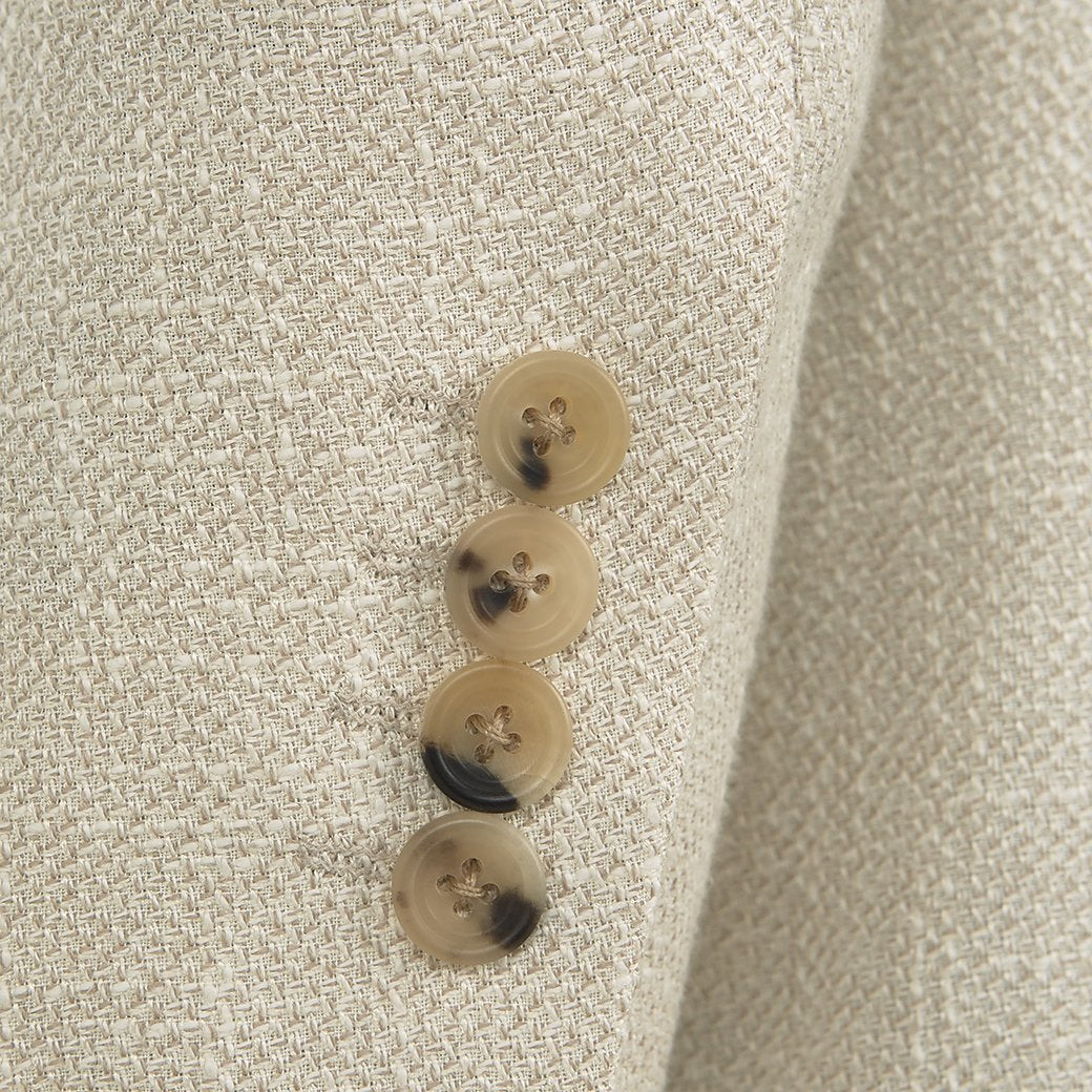 William Ivory Basketweave Jacket
