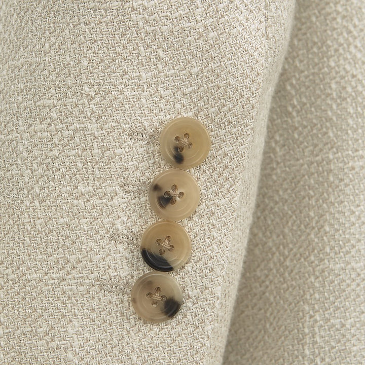 William Ivory Basketweave Jacket