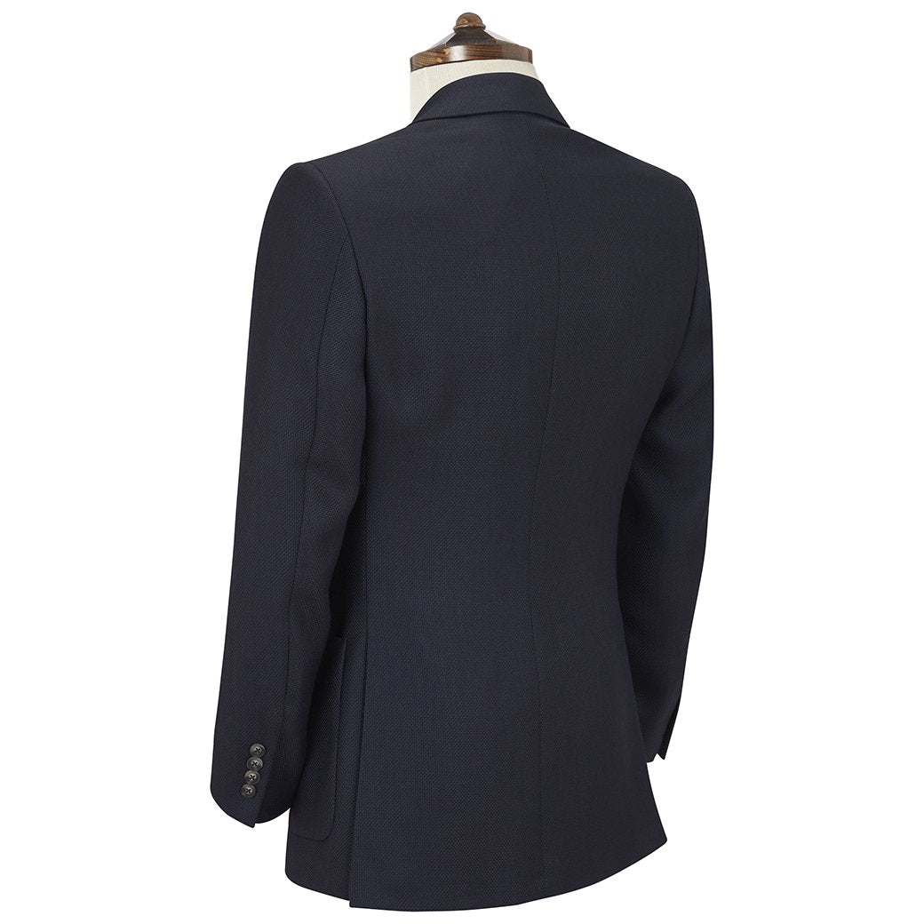 Balfour Navy Double Breasted Mohair  Jacket