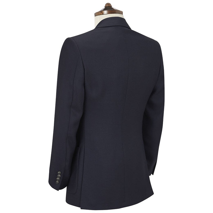 Balfour Navy Double Breasted Mohair  Jacket