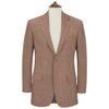 William Coral Pink Houndstooth Windowpane Check Jacket