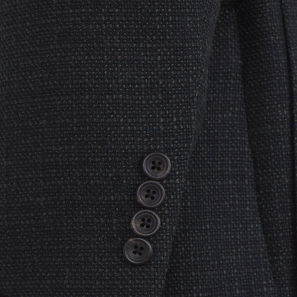 Edgar Dark Green Hopsack Jacket