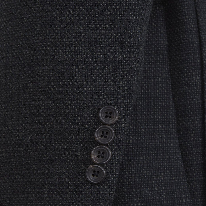 Edgar Dark Green Hopsack Jacket