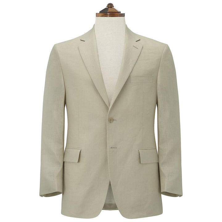 William Beige Linen Jacket