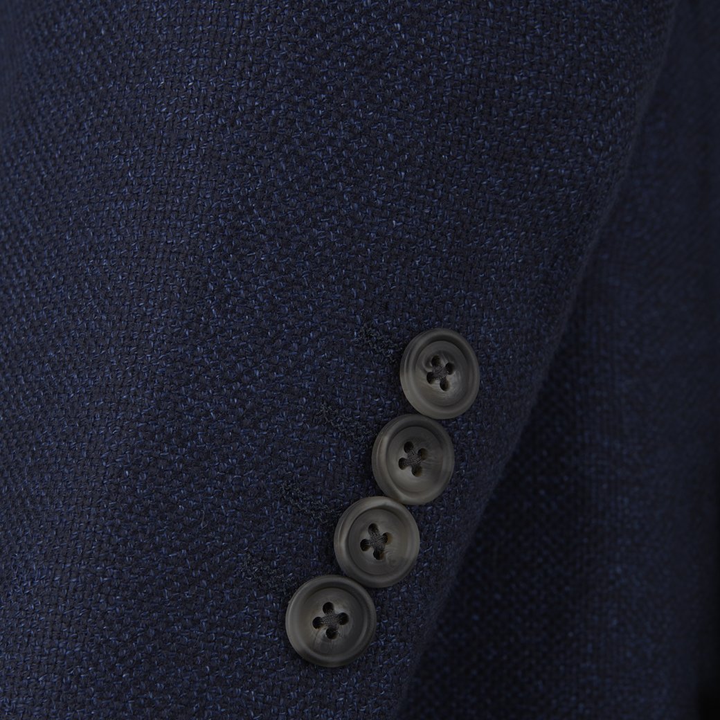 Faulkner Navy Basketweave Jacket