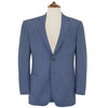 Edgar Blue Herringbone Jacket