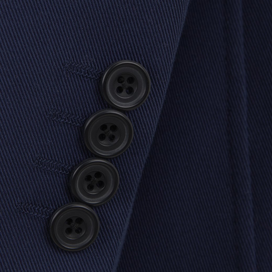 Eldridge Navy Twill Jacket