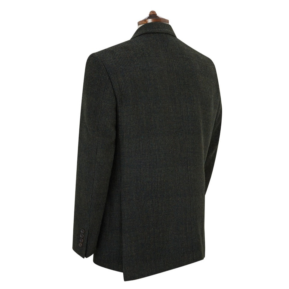 Gregory Dark Green Donegal Tweed Wool Jacket