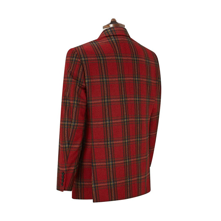 Faulkner Red Tartan Wool Jacket