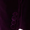Davenant Purple Velvet Jacket