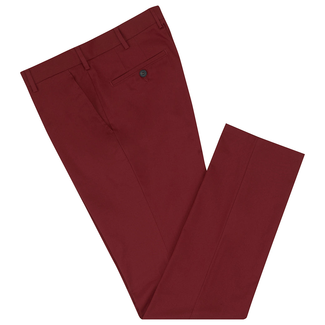 Terrance Wine Twill Trousers