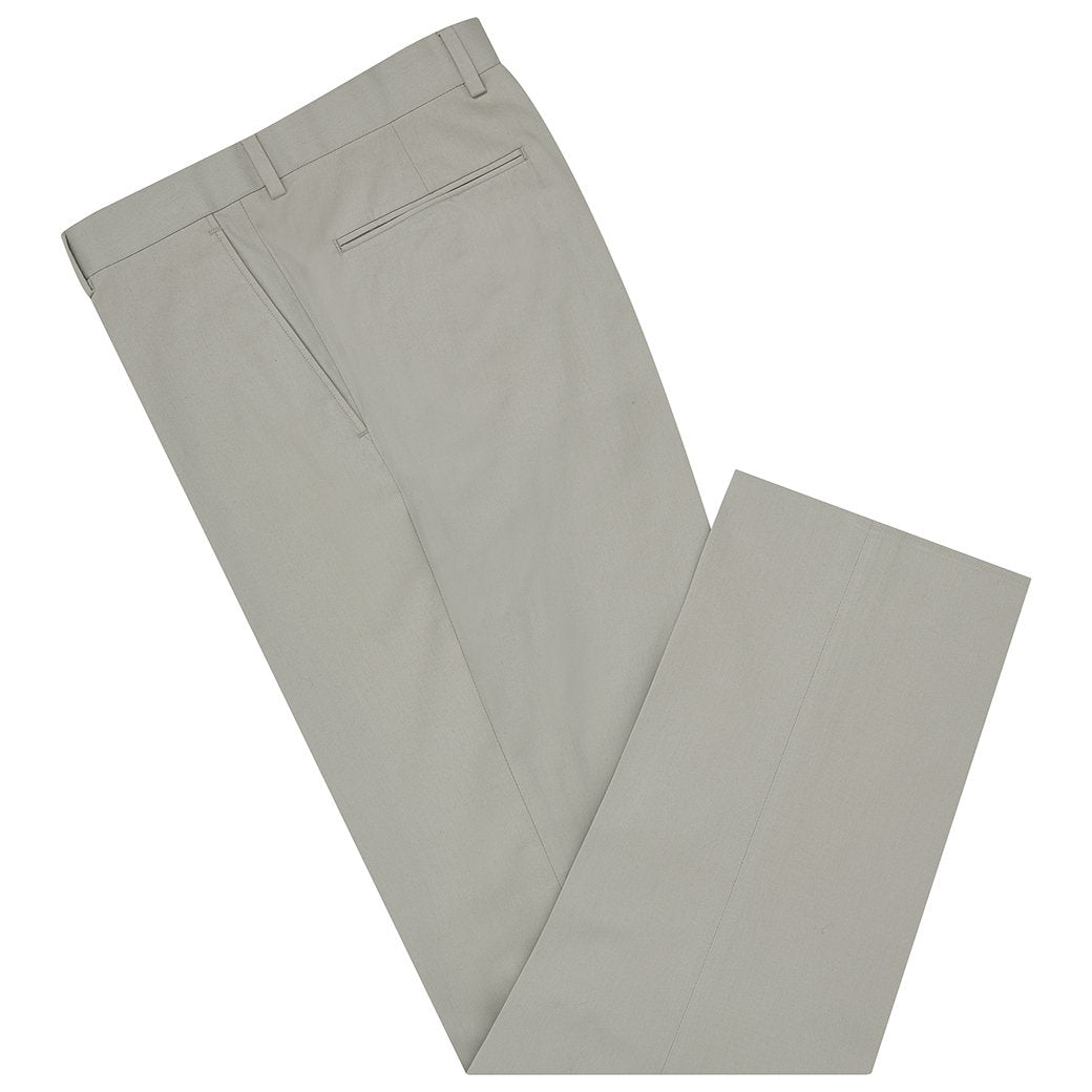 Tyler Grey Twill Trouser