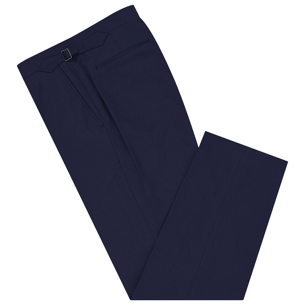 Tyler Navy Linen Trouser