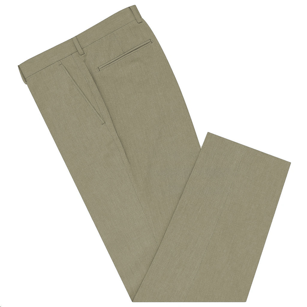 Barney Taupe Linen Trouser