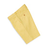 Taylor Yellow Cotton Chino Shorts
