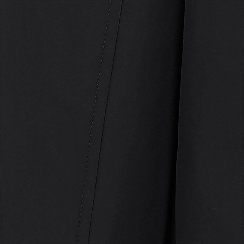 Sheridan Black Cotton Raincoat