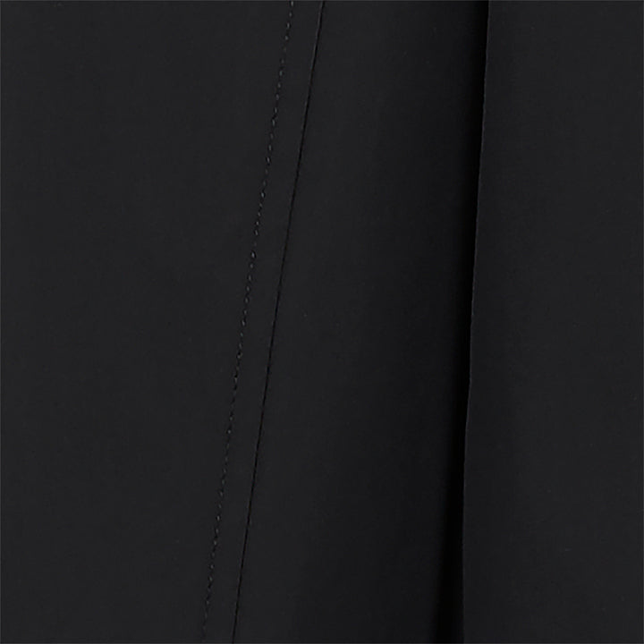 Sheridan Black Cotton Raincoat