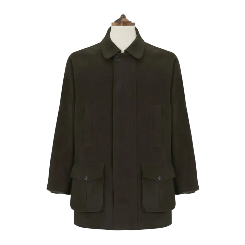 Ede & Ravenscroft | Farnworth Moleskin Jacket | Green Ede & Ravenscroft | Farnworth Moleskin Jacket | Green