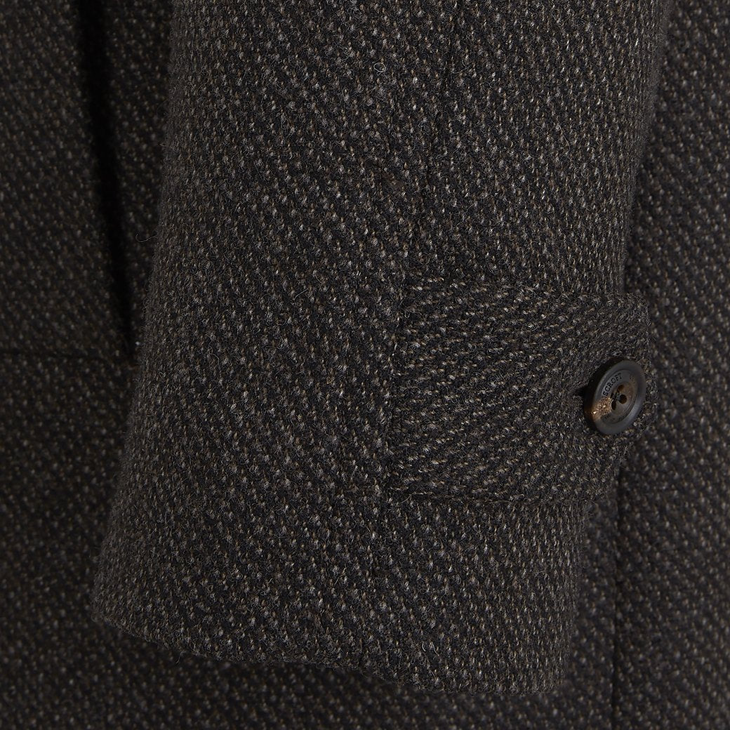 Templemore Brown and Rust Twisted Birdseye Coat