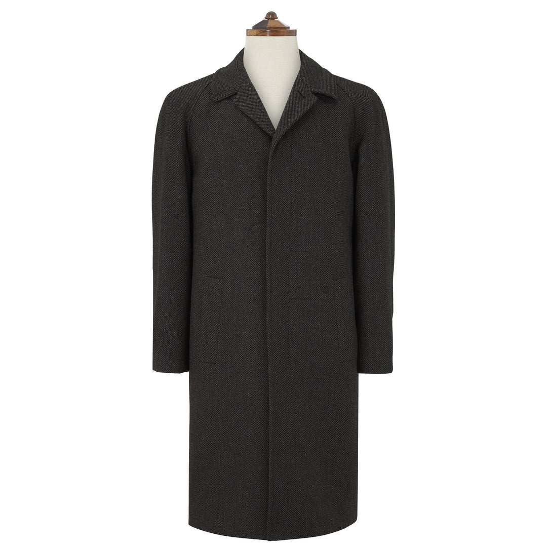 Templemore Brown and Rust Twisted Birdseye Coat