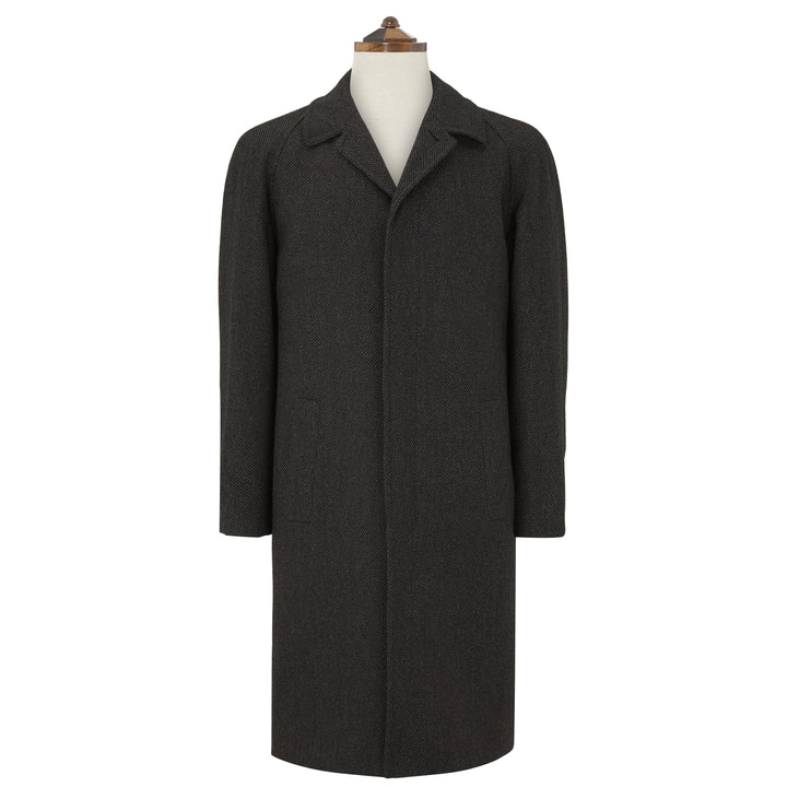 Templemore Brown and Rust Twisted Birdseye Coat