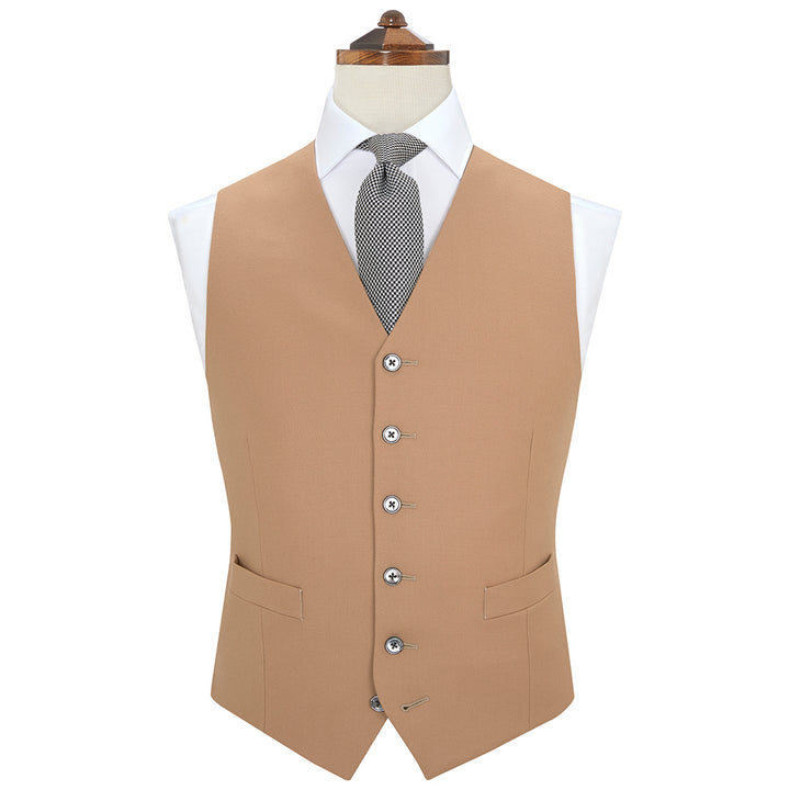 Hyde Tan Wool Waistcoat