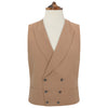 Hayward Buff Royal Gaberdine Wool Waistcoat