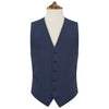 Hyde Blue Nailhead Wool Waistcoat