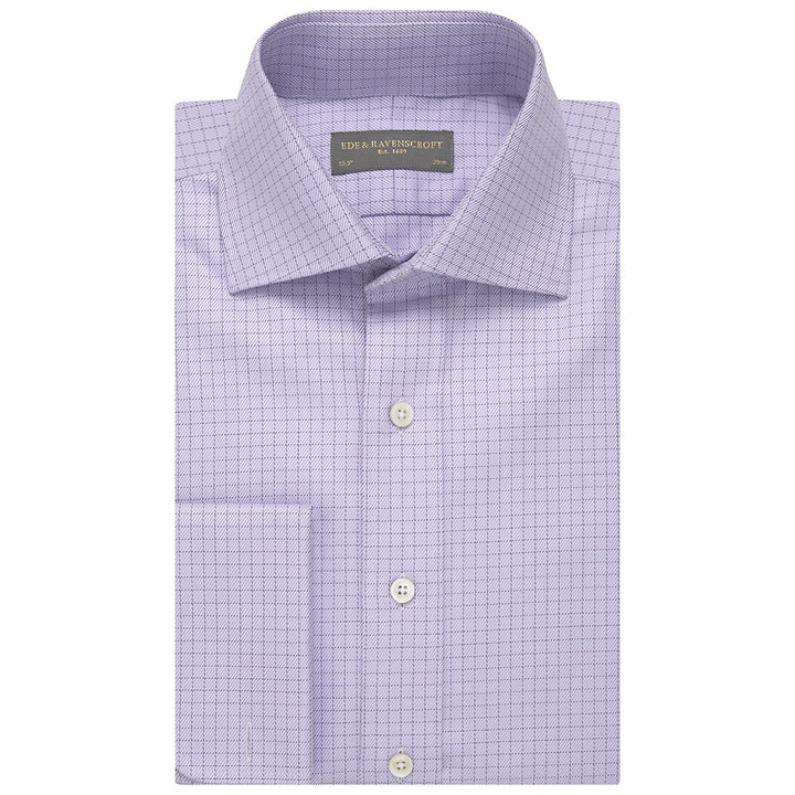 Angus Purple Check Shirt