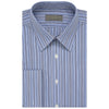 Austen Blue and White Engineered Stripe Shirt