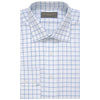 Alistair Blue and White Windowpane Check