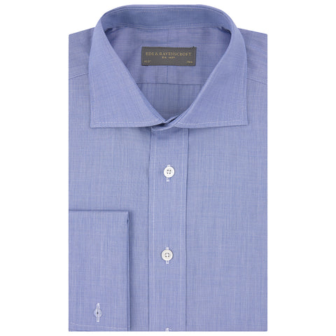 Angus Blue Textured Shirt