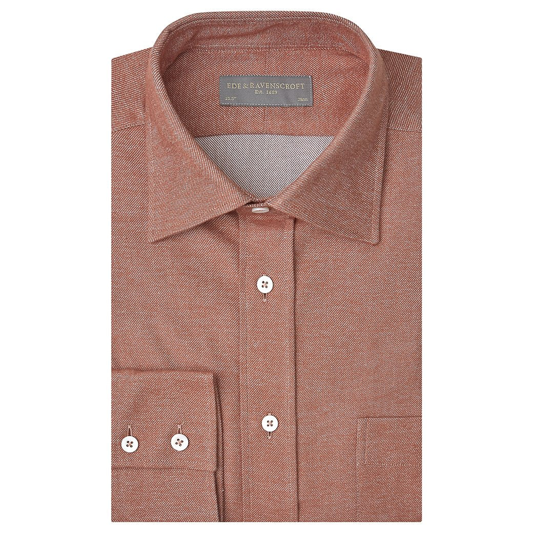 Alderney Orange Melange Shirt
