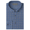 Angelo Blue and White Large Check Shirt