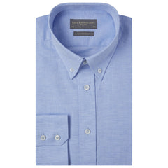 Alvin Pale Blue Cotton Linen Shirt