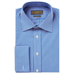Andrew Blue Bengal Stripe Shirt