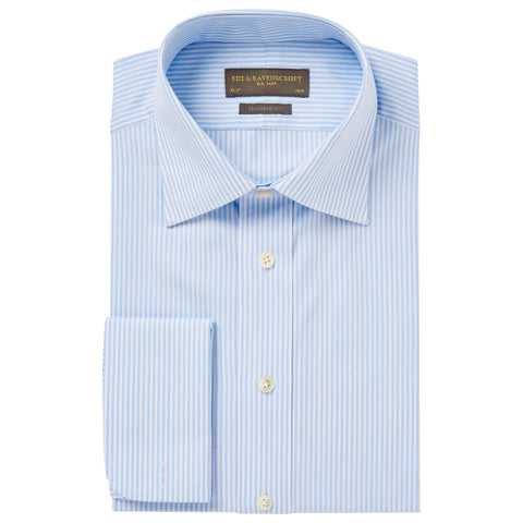 Andrew Pale Blue Bengal Stripe Shirt