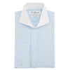 Ace Pale Blue Poplin Cotton Shirt