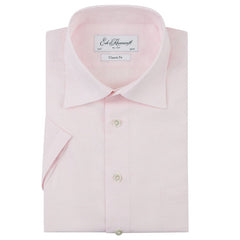 Aubrey Pink Short Sleeve Linen Shirt