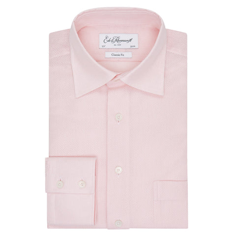 Aragon Pale Pink Pique Shirt