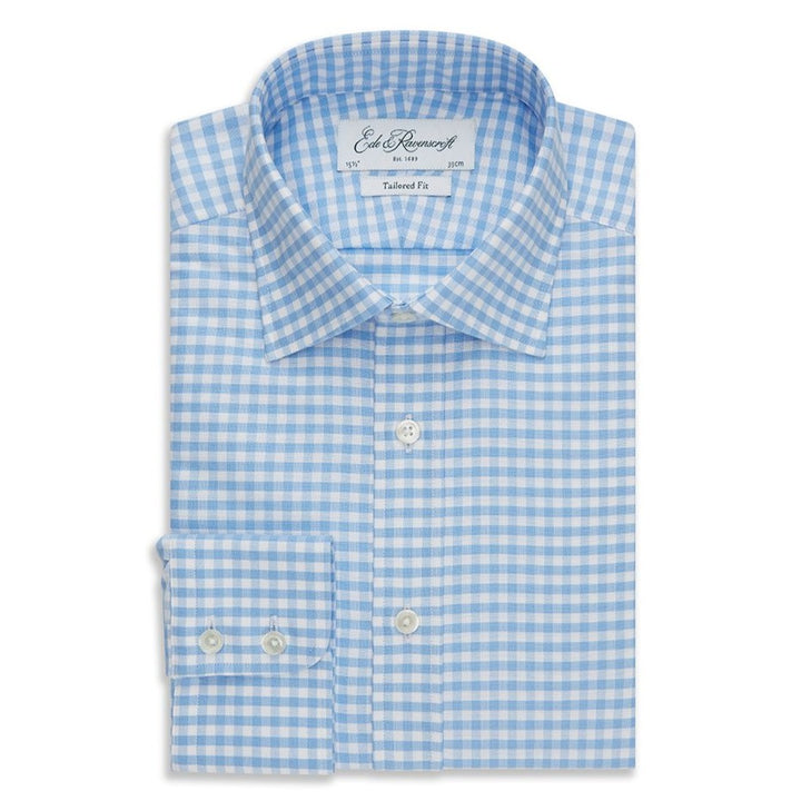 Alex White and Blue Check Shirt