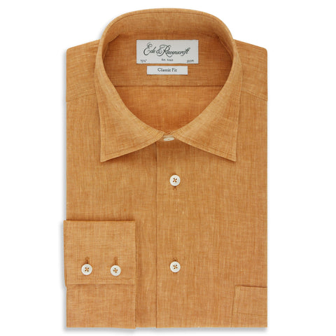 Aragon Mango Linen Shirt