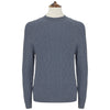 Kinlaw Blue Aran Sweater