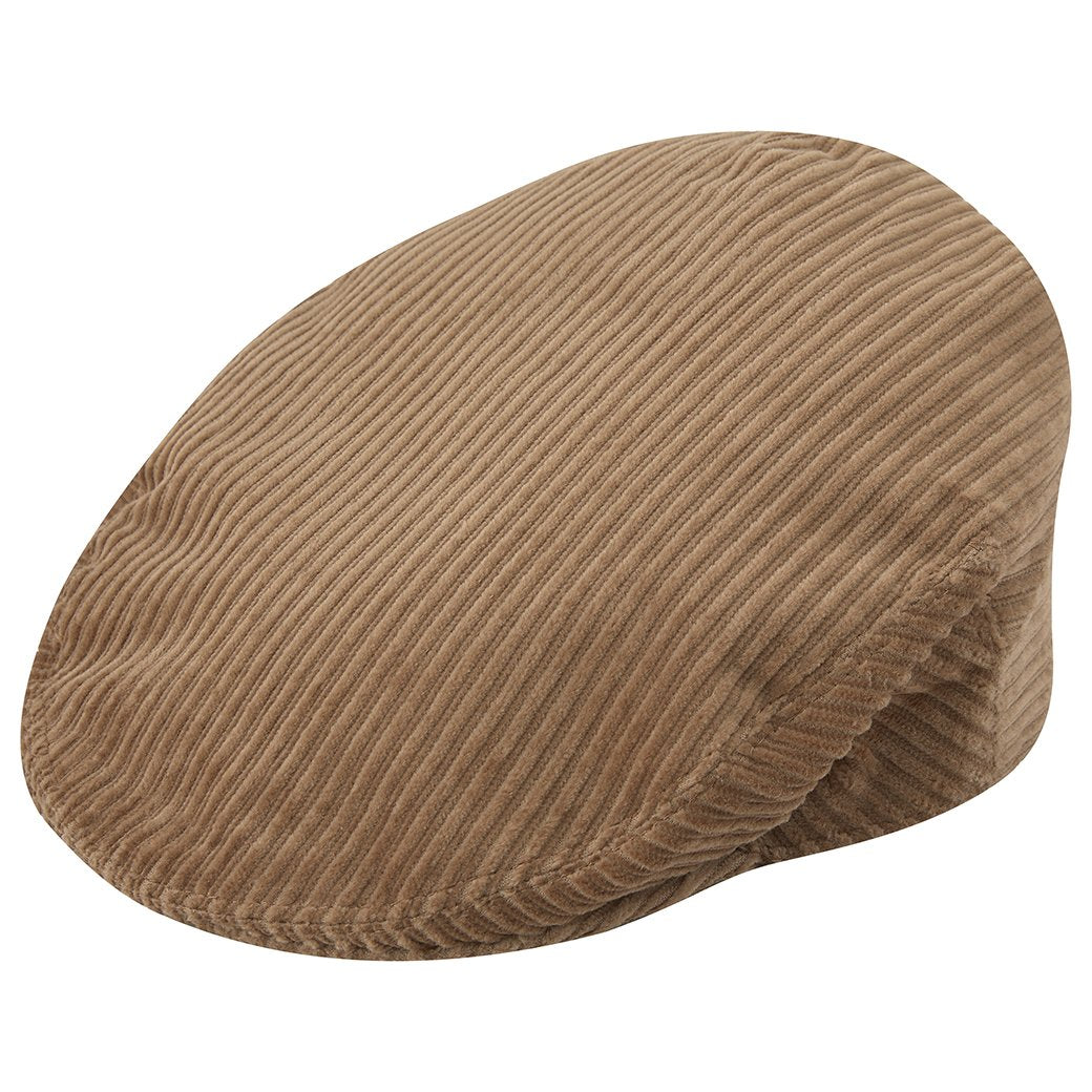 Heydon Beige Corduroy Flat Cap