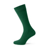 Sontley Dark Green Ribbed Calf Length Sock