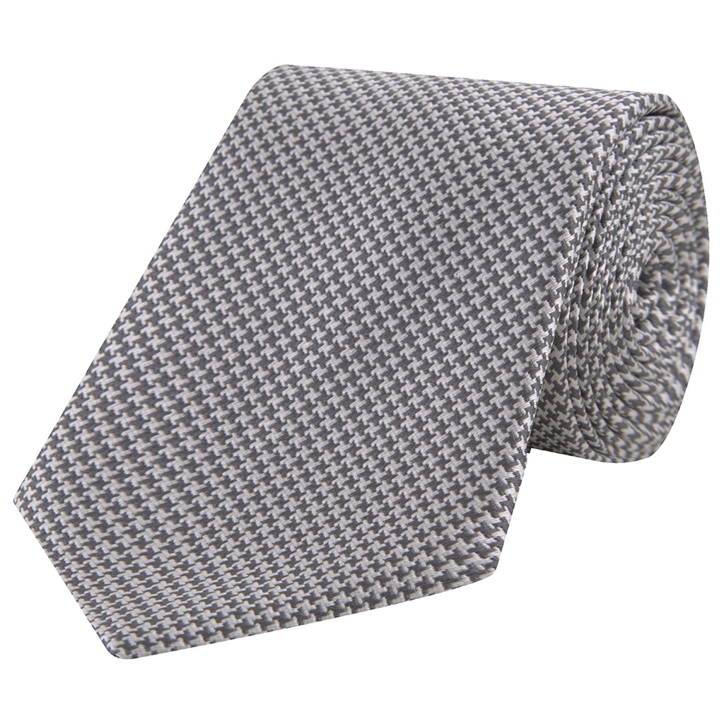 silver gray tie