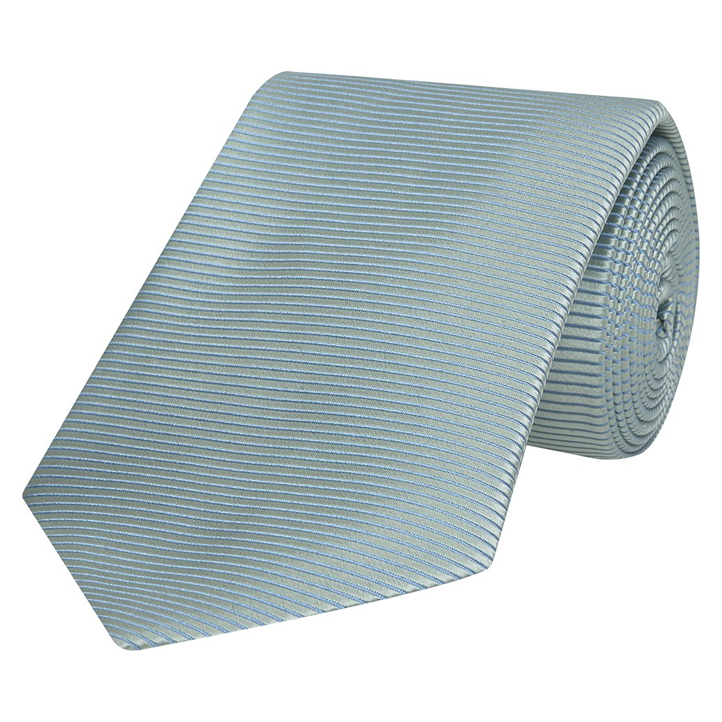 Green Solid Heavy Twill Woven Silk Tie