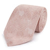 Pink Tonal Paisley Woven Silk Tie