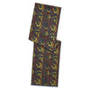 Red and Yellow Paisley Printed Madder Silk Scarf